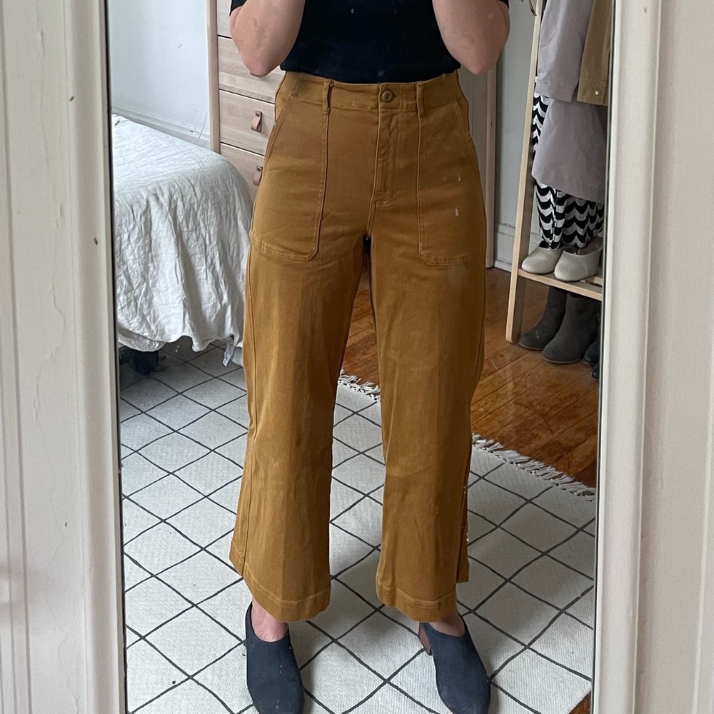 Everlane wide leg jeans